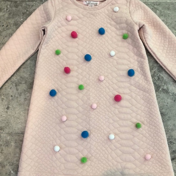 Halabaloo Pink Long Sleeve Dress Size 6 - Picture 2 of 4
